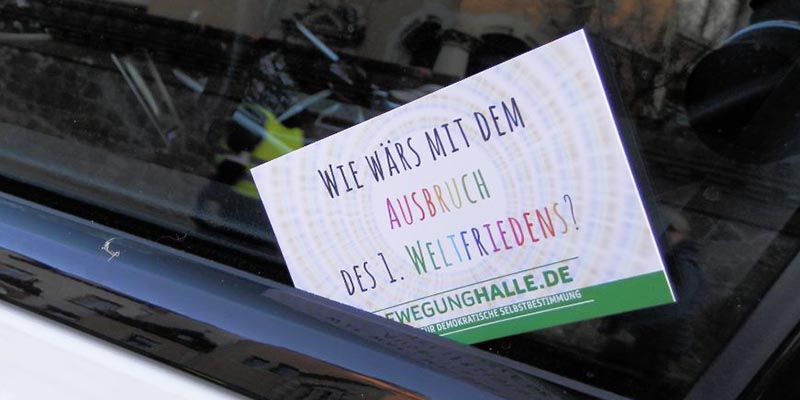 Montagsdemo am 11.4.2022
